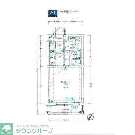 ヴァレッシア曳舟アンベリールの物件間取画像